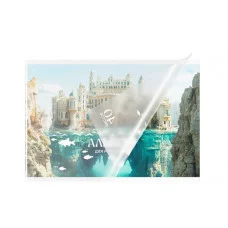 Альбом для рисования 40л., А4, на скрепке BG "Гравитация снов", пластиковая обложка 383114