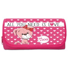 ПМО 40-20 Toy pet - пенал мягкий, 2 отдел. с большим клапаном 200*100*50