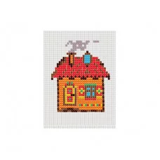 Набор для вышивания бисером малышей. 33х40 кл. ДОМИК (Арт. НШ-7305)