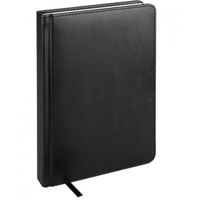 ЕЖЕДНЕВНИК А5, 160л. недатир. EVERYDAY CHRONICLES - BLACK (160-5027) кожзам (черный) 160-5027