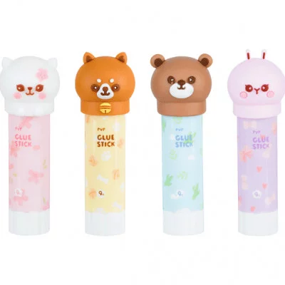 Клей-карандаш 09г PVP "Funny animal" ассорти DEVENTE 4042105 194065