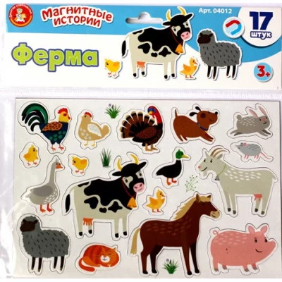 Настольная игра магнитная "Ферма" 04012 5135717