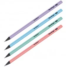 Карандаш ч/г Berlingo "Instinct" HB, трехгранный, черное дерево, заточен 299041