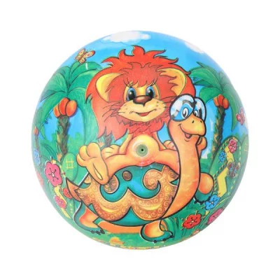 Мяч пвх 23 см СОЮЗМУЛЬТФИЛЬМ "львенок и черепаха", полноцвет, в сетке ИГРАЕМ ВМЕСТЕ  386140