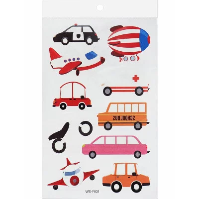 Татуировка-наклейка светится в темноте (12х7см) (8 шт. в пакете) цена за единицу (Арт. ТА-3351) ТА-3351