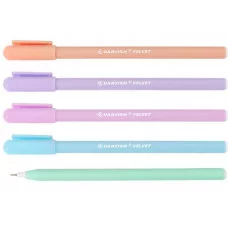 Ручка шар. синяя Velvet DV-15038