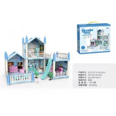 Домик для кукол, размер в собранном виде 52*27*34 см, в/к 28*25*10,5 см Y23155007