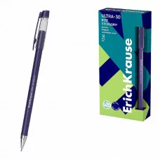 Ручка шариковая ErichKrause ULTRA-30 Stick&Grip Reef 0.7, Super Glide Technology, цвет чернил синий цвет корпуса ассорти  63113