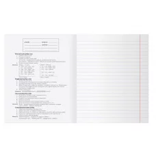 Тетрадь предметная 48л. BG "Заглавные-главные" - Русский язык, эконом 374793