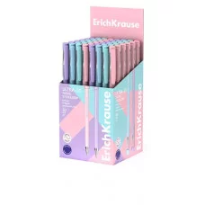 Ручка шариковая ErichKrause ULTRA-20 Stick Pastel 0.7, Super Glide Technology, цвет чернил синий 63111