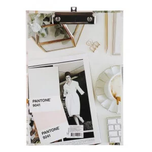 Планшет с зажимом А4 глянц ламин 3мм FIORENZO Стильный офис 231734 231734