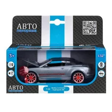 ТМ "Автопанорама" Машинка металлическая  1:32 Bentley Continental Supersports  ISR, серебряный, свет, звук, откр. двери, капот и багажник, инерция в/к 17,5*13,5*9 см JB1251397