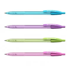 Ручка шариковая автоматическая ErichKrause R-301 Matic Spring 0.7, цвет чернил синий 53344