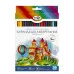 Карандаши акварельные Гамма "Классические", 36цв., шестигранные, заточен., с кистью, картон. упак., европодвес 356619
