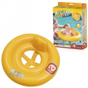 Круг для плавания Swim Safe ступень «А», с сиденьем и спинкой, от 1-2 лет, 32027 Bestway (10702070/130222/3058041, Китай )