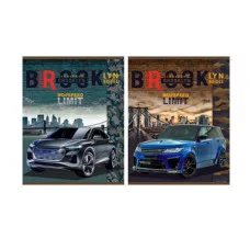 Тетрадь КЛЕТКА 48л. ГОРОДСКИЕ КРОССОВЕРЫ (48-3967) (обл. - офсет, второй блок) 48-3967