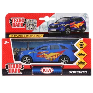 Машина "KIA Sorento Prime Спорт" 12 см металлич.инерционная SB-17-75-KS-S-WB