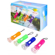 Фонарик из пластика цвет микс (Арт. Z023)