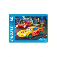 ПАЗЛЫ 60 элементов. ГОНЩИКИ (Арт. П60-8433)