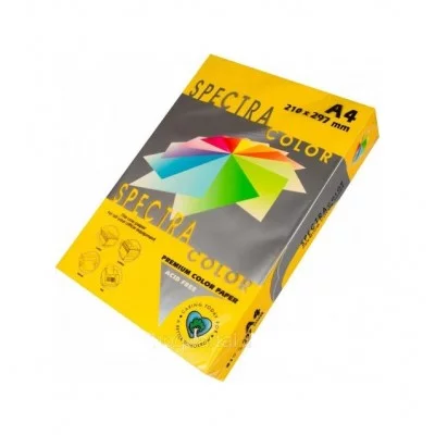 Бумага для копир.тех. А4 20л, 80г, SPECTRA COLOR Золотой яркий 220693