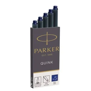 Картриджи чернильные Parker "Cartridge Quink" синие 5шт 347620