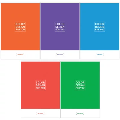 Тетрадь 48л., А4, клетка ArtSpace "Моноколор. Color design" Спейс 245164