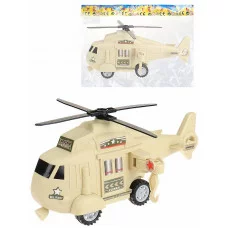 Вертолёт инерционный 26х8,5х13 см, в пакете 2406194