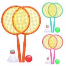 Набор игровых ракеток (2 ракетки, волан, мяч) 00-5742