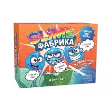 Набор для опытов и экспериментов "Юный химик" "Слайм фабрика" "Мята"