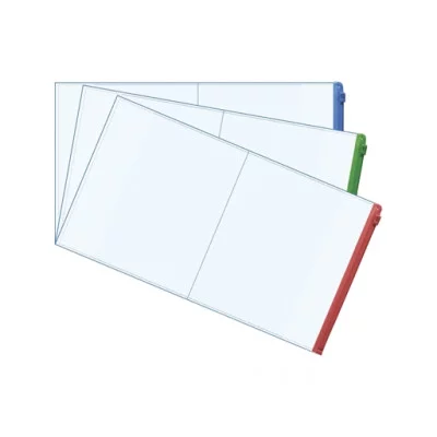 Обложка для дневников и тетрадей"deVENTE. Zip" 355x213 мм, ПВХ 110 мкм, 1шт. 8051400