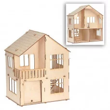 Сборная модель Дом с гаражом