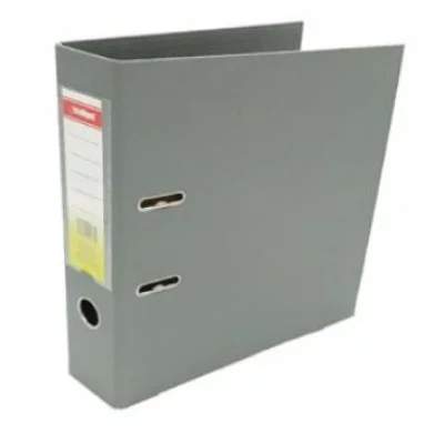 Регистратор 8,0 см. PVC INTELLIGENT DA-64 Серый 328356