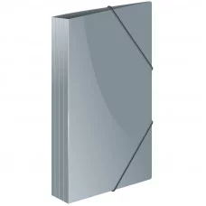 Папка на резинке Berlingo "Standard" А4, 600 мкм, серая 117160