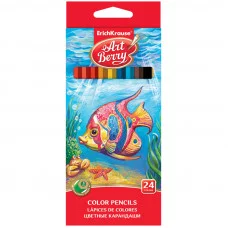 Карандаши 24цв ERICH KRAUSE "Морское дно" карт упак 32880 095863