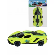 Машина-перевертыш, 16,5Х23см, зеленый (арт. И-8642)