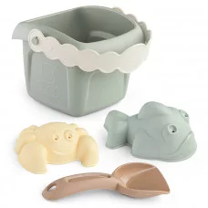 Набор для песка (ведро малое, совок, 2 формочки). Серия "Эстетика" 669