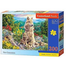 Пазлы 200 "Новое поколение" (10012020/140219/0014914, Польша)