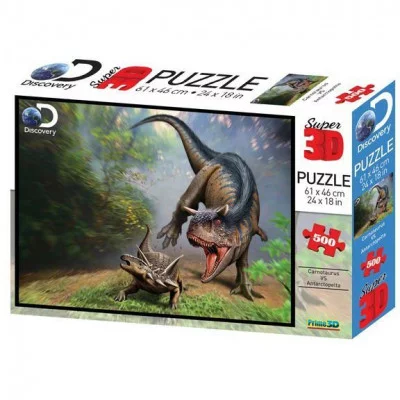 Пазл Карнотавр против антарктопельты 500 деталей