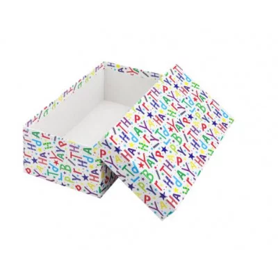 Коробка прямоугольная подарочная Буквы 17,5 х 11 х 7 см РазборПП-4528