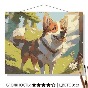Картина по номерам на холсте 50х40 "Джек" Знайленд КН5040157