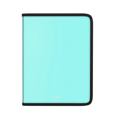 Папка для тетрадей на молнии пластиковая ErichKrause® Matt Pastel Mint, A5+  53517