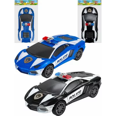 Машинка инерционная "Полиция" 16 см, цвет микс, пластик, в пакете ( Арт. 2116601)