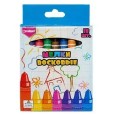 Мелки восковые 6 цв. INTELLIGENT с европодв. AW-73 1635