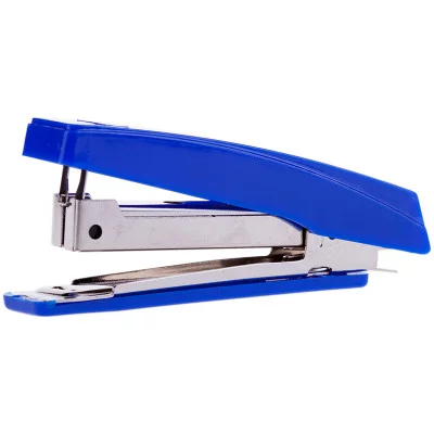 Степлер №10 OfficeSpace до 10л., пластиковый корпус, синий Спейс 178883