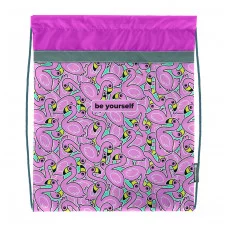 Мешок д/обуви Schoolformat КРУТОЙ ПАТТЕРН 42х34х0,5 1 отд. роз. д/девочек 237202