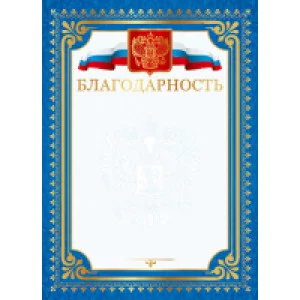 Благодарность ГБ-9306