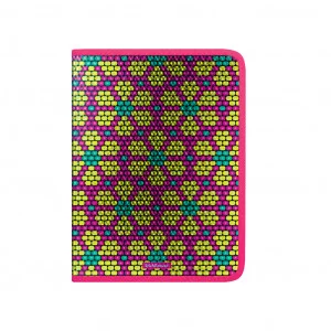 Папка для тетрадей на молнии пластиковая ErichKrause® Pink&Yellow Beads, А4  52830