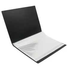 Папка 30 файлов 500мкм чёрная DV-16160BK