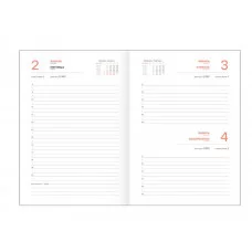 Ежедневник датированный 2026г., А5, 176л., твердый переплет, балакрон, BG "Ariane. Dark green", тёмно-зеленый 380038