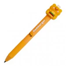 Карандаш-автомат "Мишка", вечный, 0.5 пласт. корпус, рез. держатель ассорти 9961 /1 /24 /0 /1728 387488